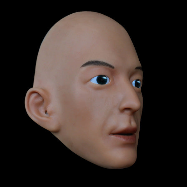 Premium Silicone Realistic Male Face Costume Mask For Men For Cosplay
