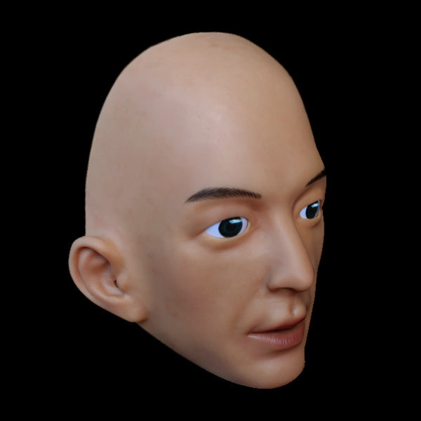 Premium Silicone Realistic Male Face Costume Mask For Men For Cosplay
