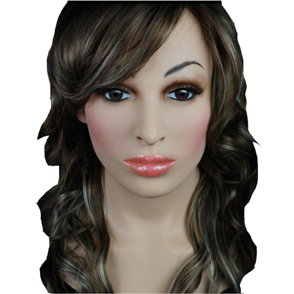 Premium Silicone Realistic Female Beauty Face Costume Full Mask For Women