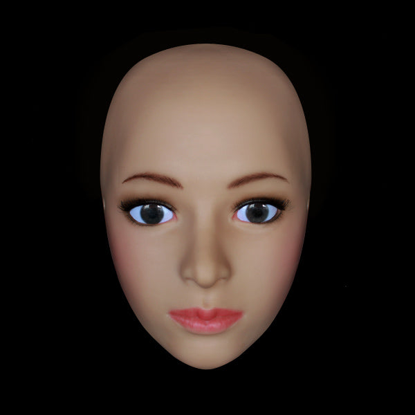 Premium Silicone Realistic Beauty Face Costume Mask For women For Cosplay