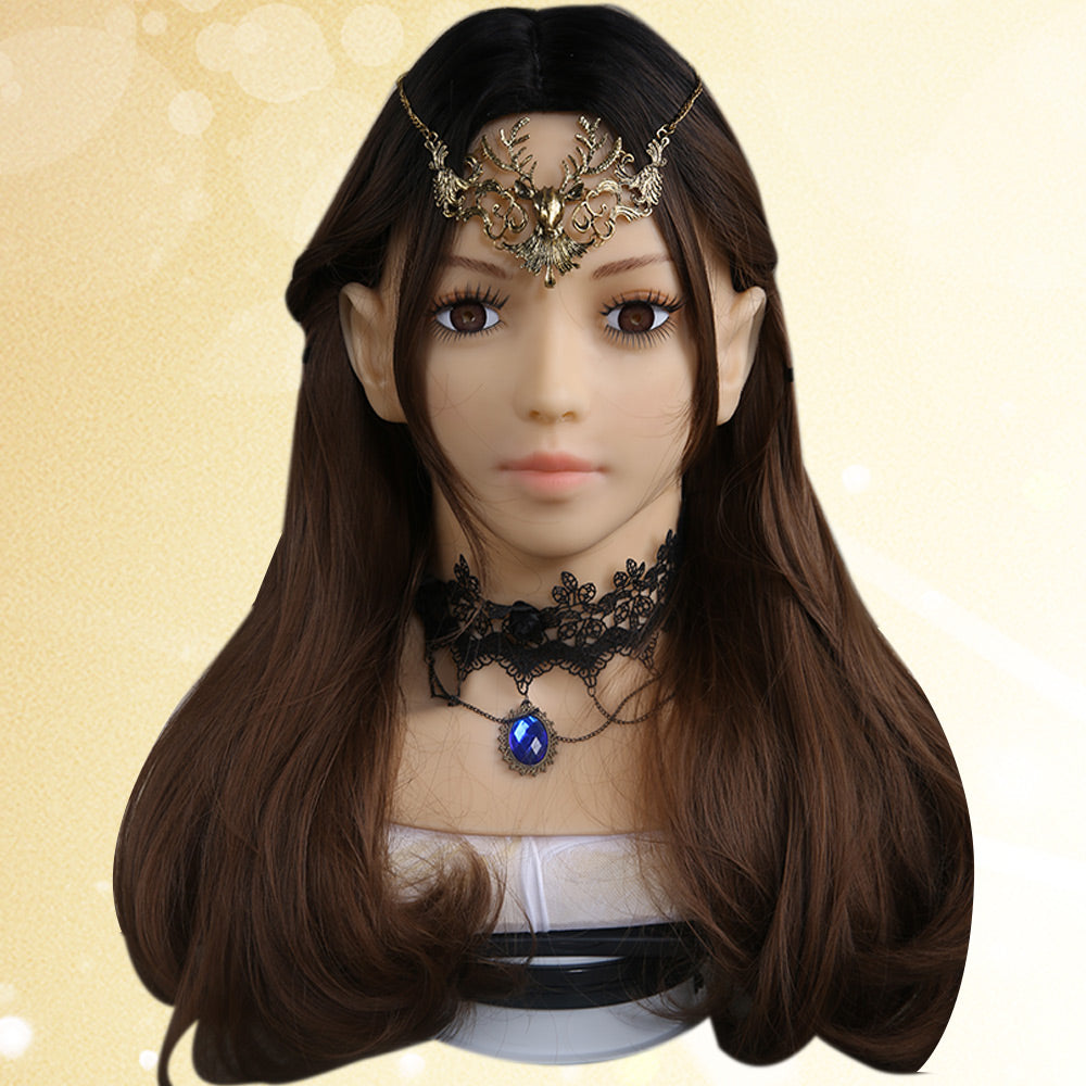 Premium Silicone Realistic Female Beauty Face Costume Full Mask For Women