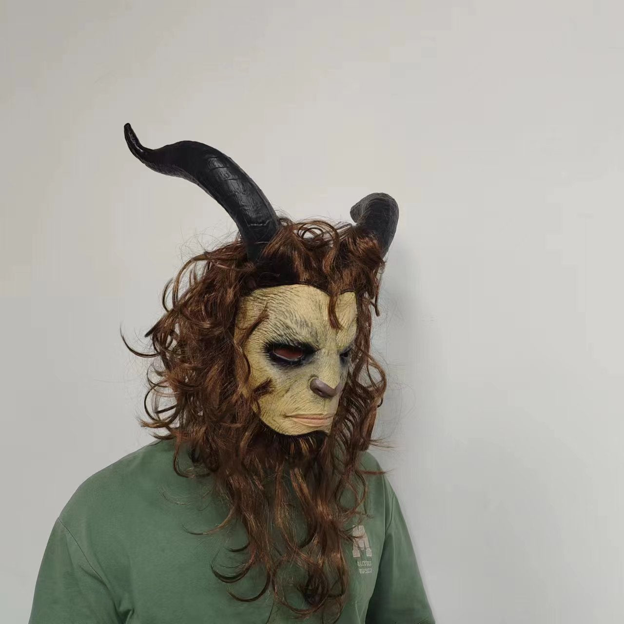 Masque en latex pour cosplay d'Halloween La Belle et la Bête