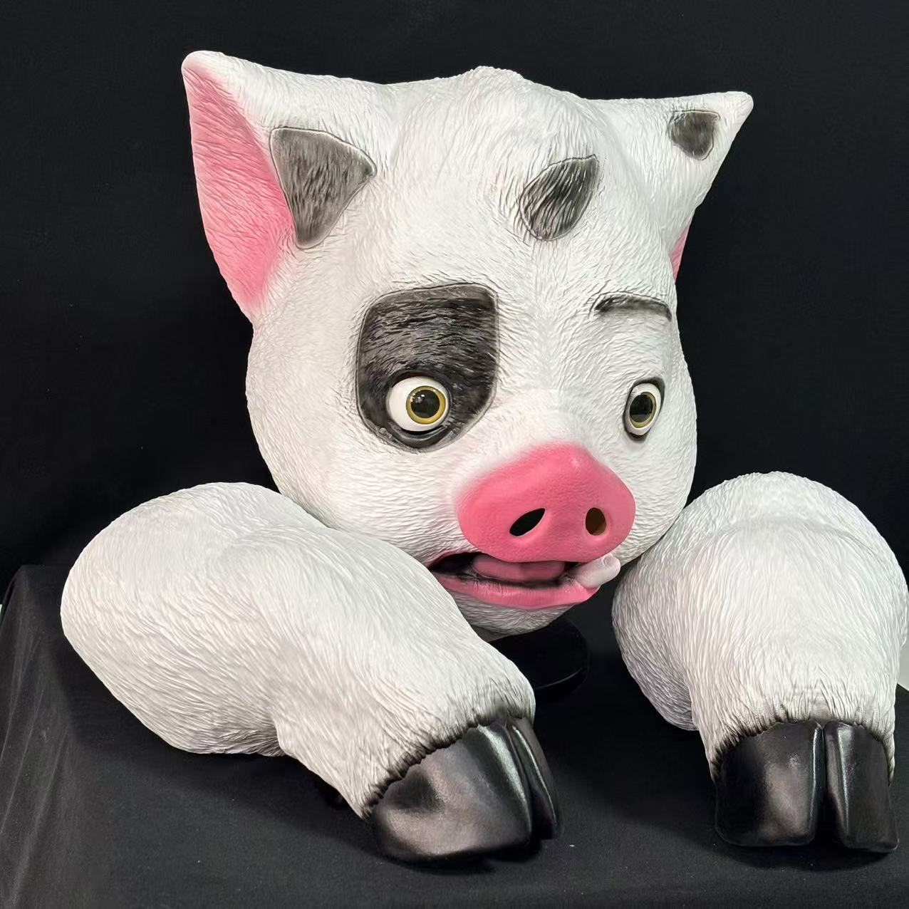 Halloween Latex Adlerkopf Maske Kopfbedeckung Maskerade Kostüme Party Cosplay Requisiten