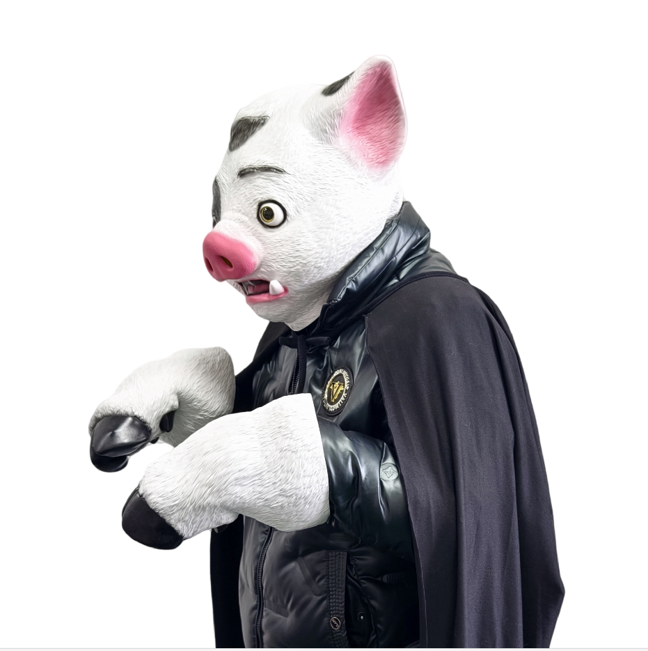 Halloween Latex Adlerkopf Maske Kopfbedeckung Maskerade Kostüme Party Cosplay Requisiten