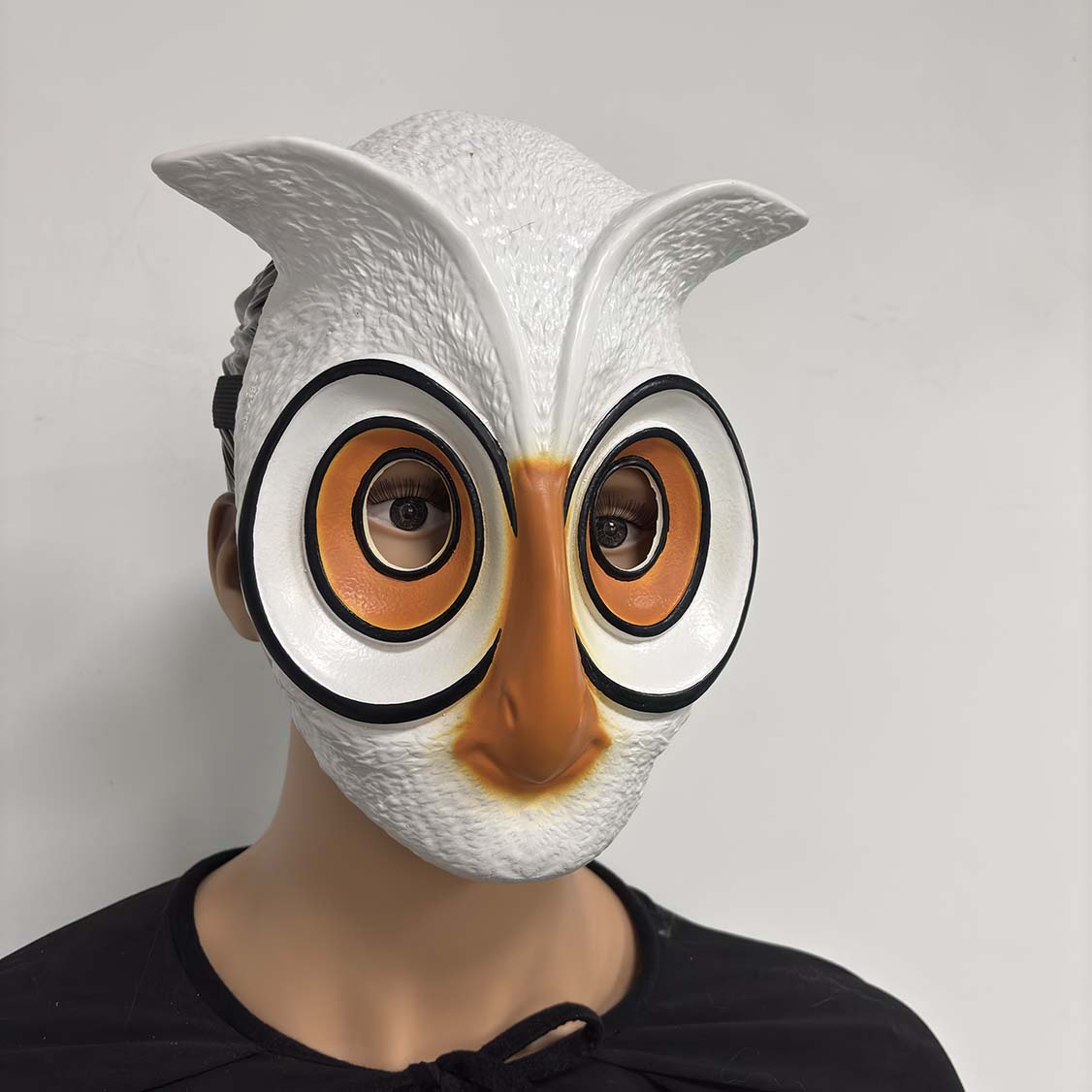 Cartoon Owl Mask Full Over The Head Latex Bird Cosplay Costume Props