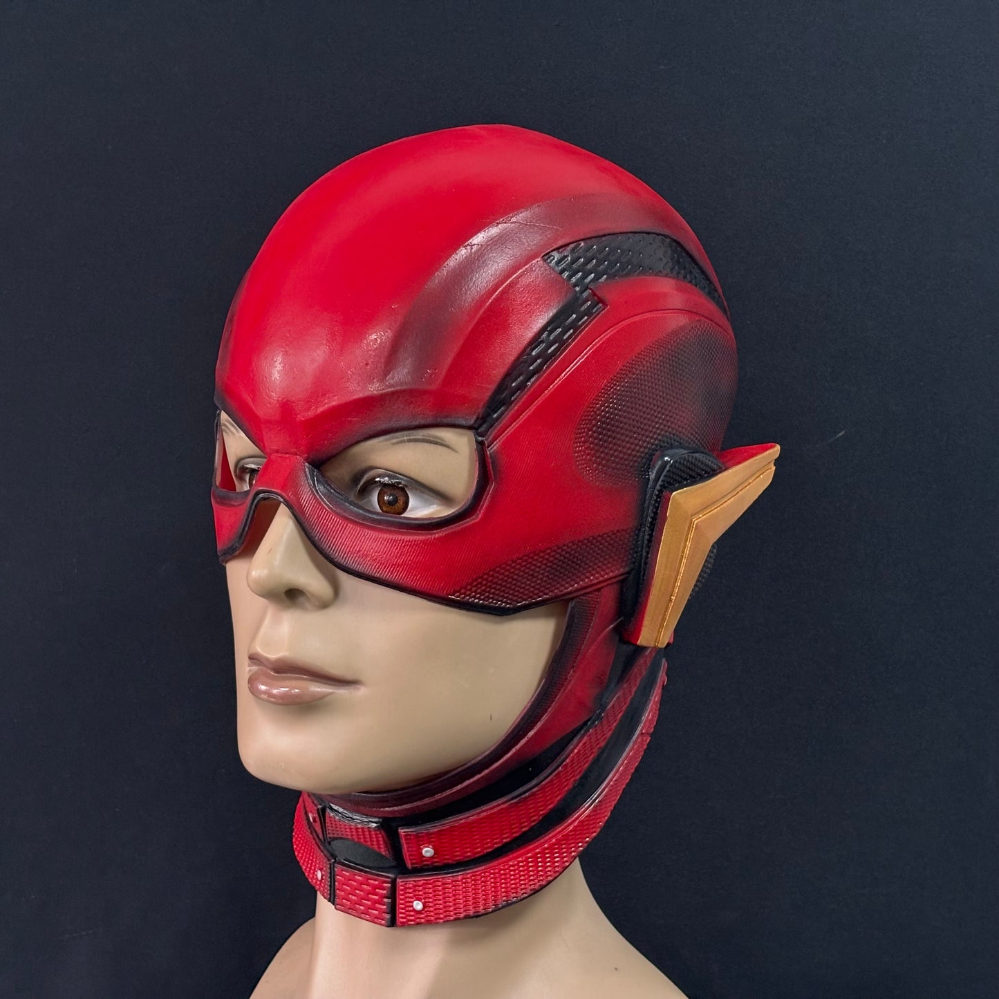 Superhero Deluxe The Flash 2 Movie Cosplay Prop Halloween Full Head Latex Mask