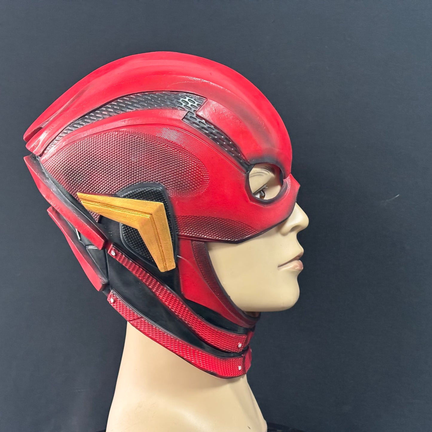 Superhero Deluxe The Flash 2 Movie Cosplay Prop Halloween Full Head Latex Mask