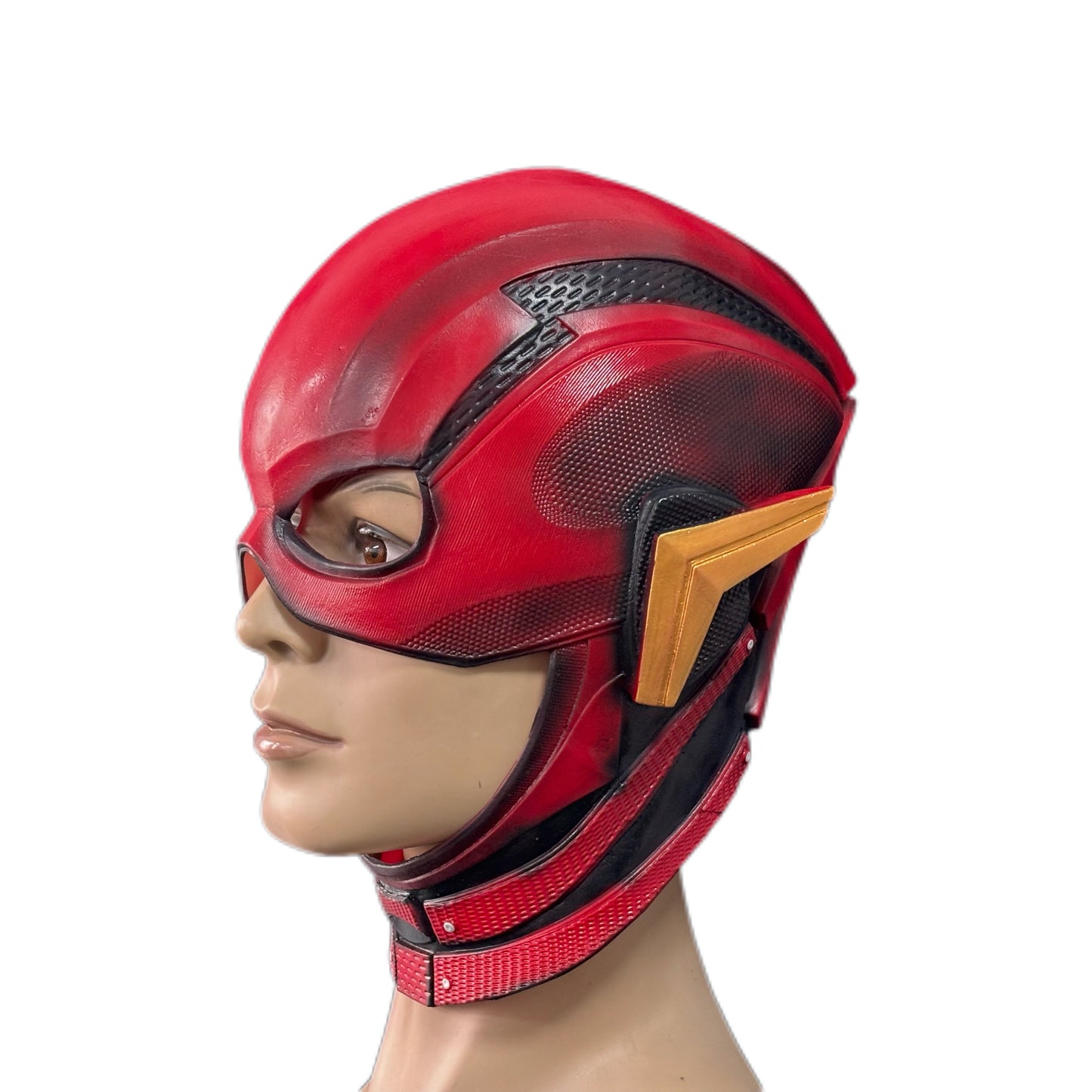 Superhero Deluxe The Flash 2 Movie Cosplay Prop Halloween Full Head Latex Mask