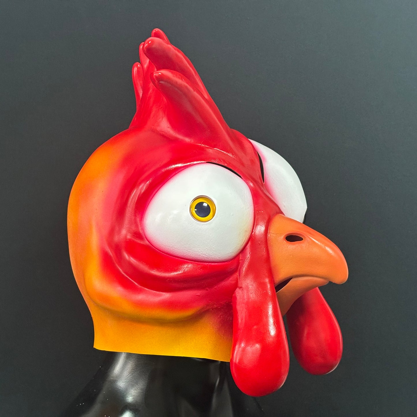 CHICKEN ROOSTER COCK BIRD Animal Head Funny Latex Mask Cosplay & Halloween Props