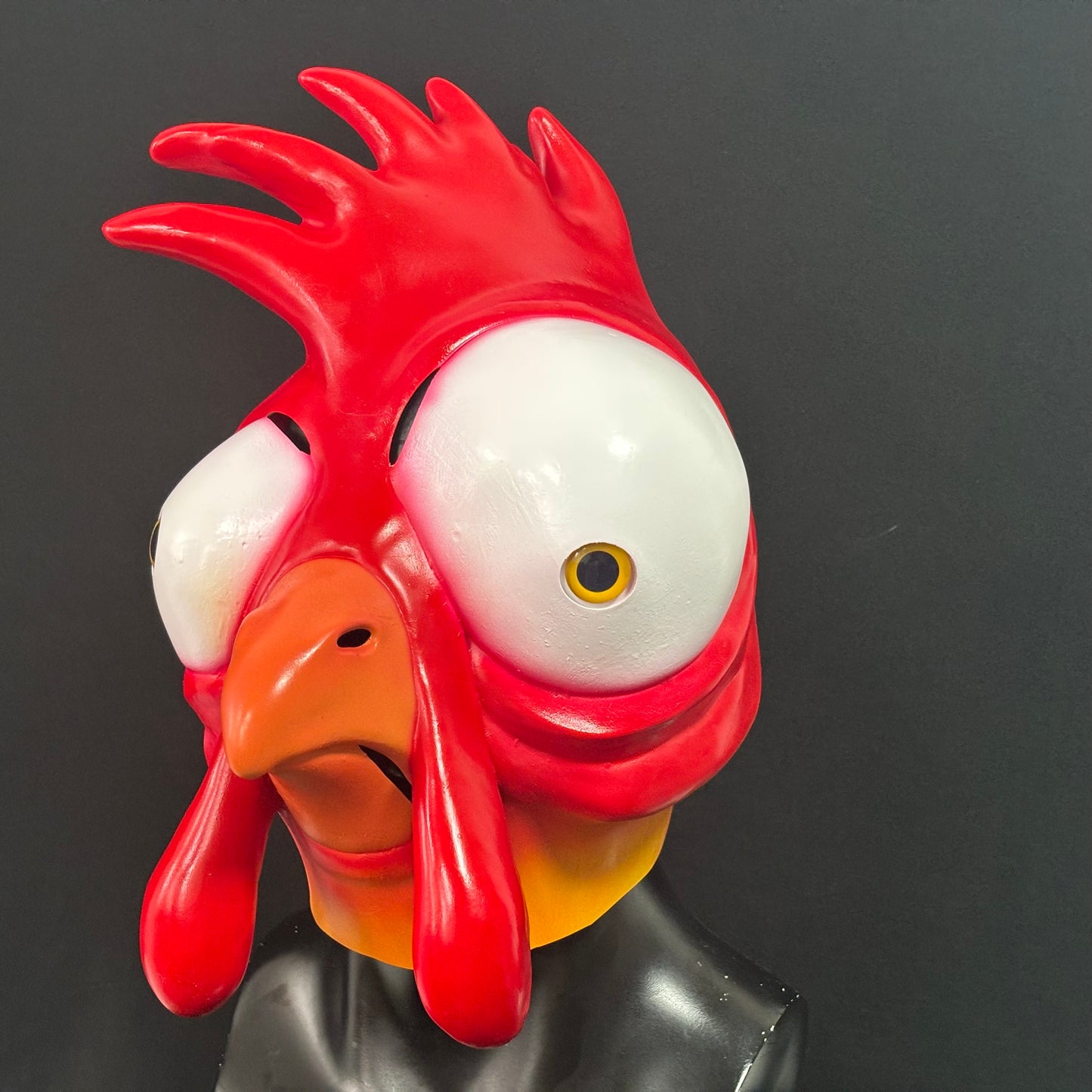 CHICKEN ROOSTER COCK BIRD Animal Head Funny Latex Mask Cosplay & Halloween Props