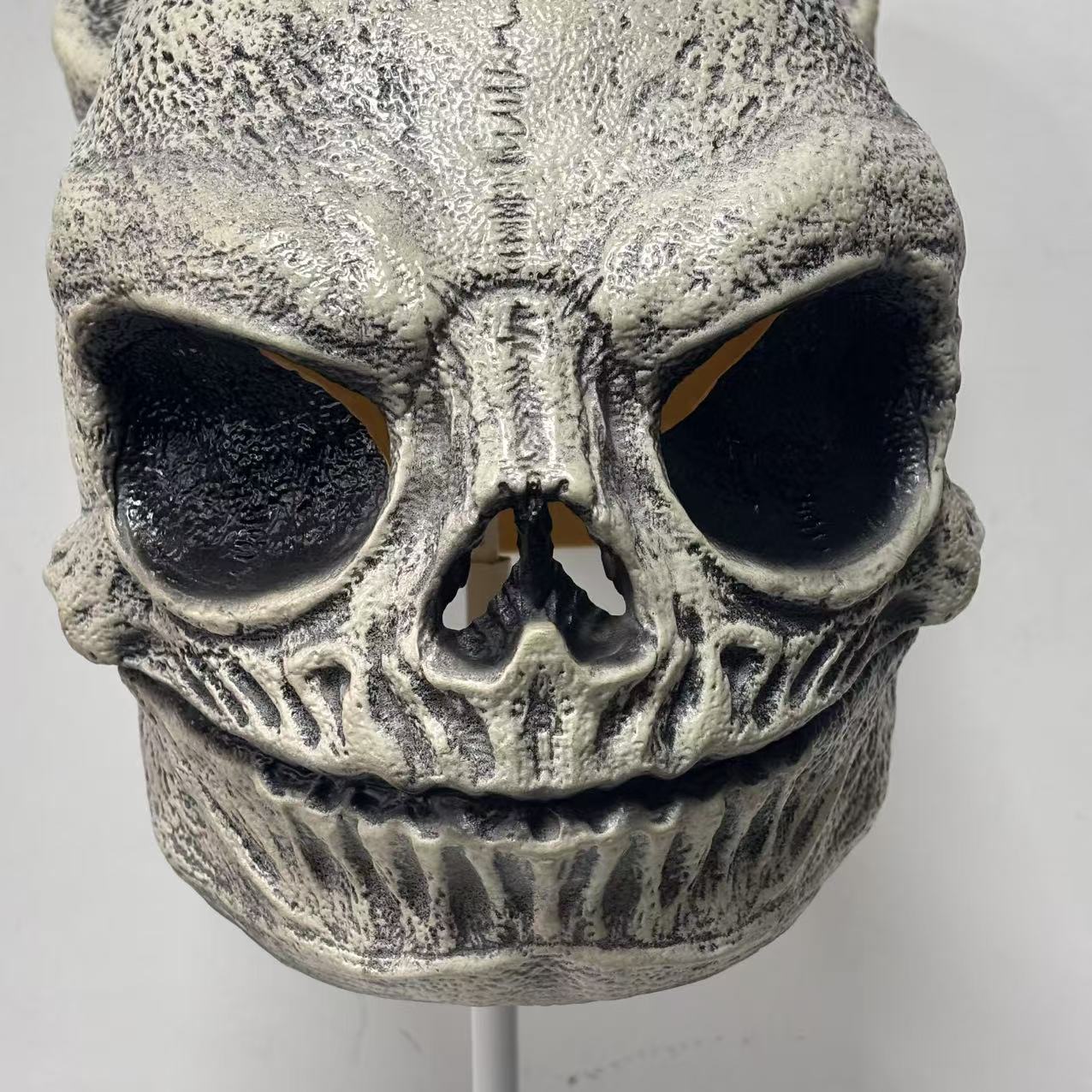 Halloween Latex Skeleton Dragon Head Mask Cosplay Costume Props