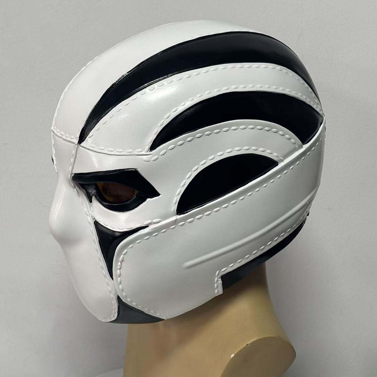 Daredevil Born Again White Tiger Halloween Cosplay Latex Mask Props Accessories