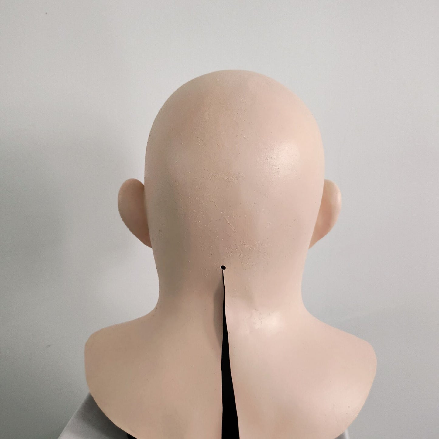 Mascarade drôle de fête en Latex, masque de beauté chauve, Cosplay Halloween