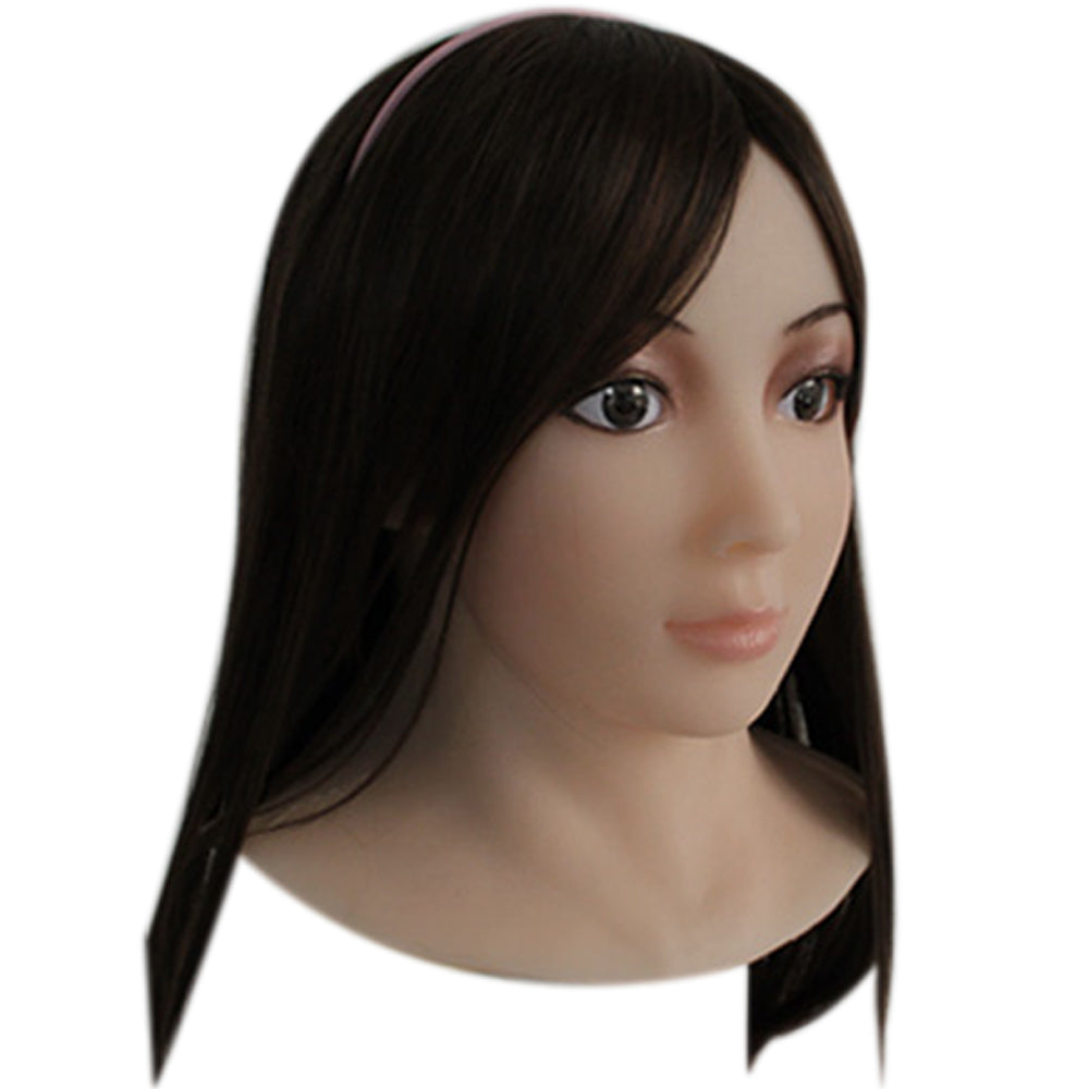 Premium Silicone Realistic Female Beauty Face Costume Full Mask For Women