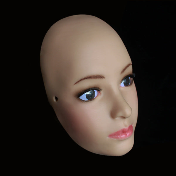 Premium Silicone Realistic Beauty Face Costume Mask For women For Cosplay