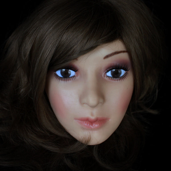 Premium Silicone Realistic Beauty Face Costume Mask For women For Cosplay