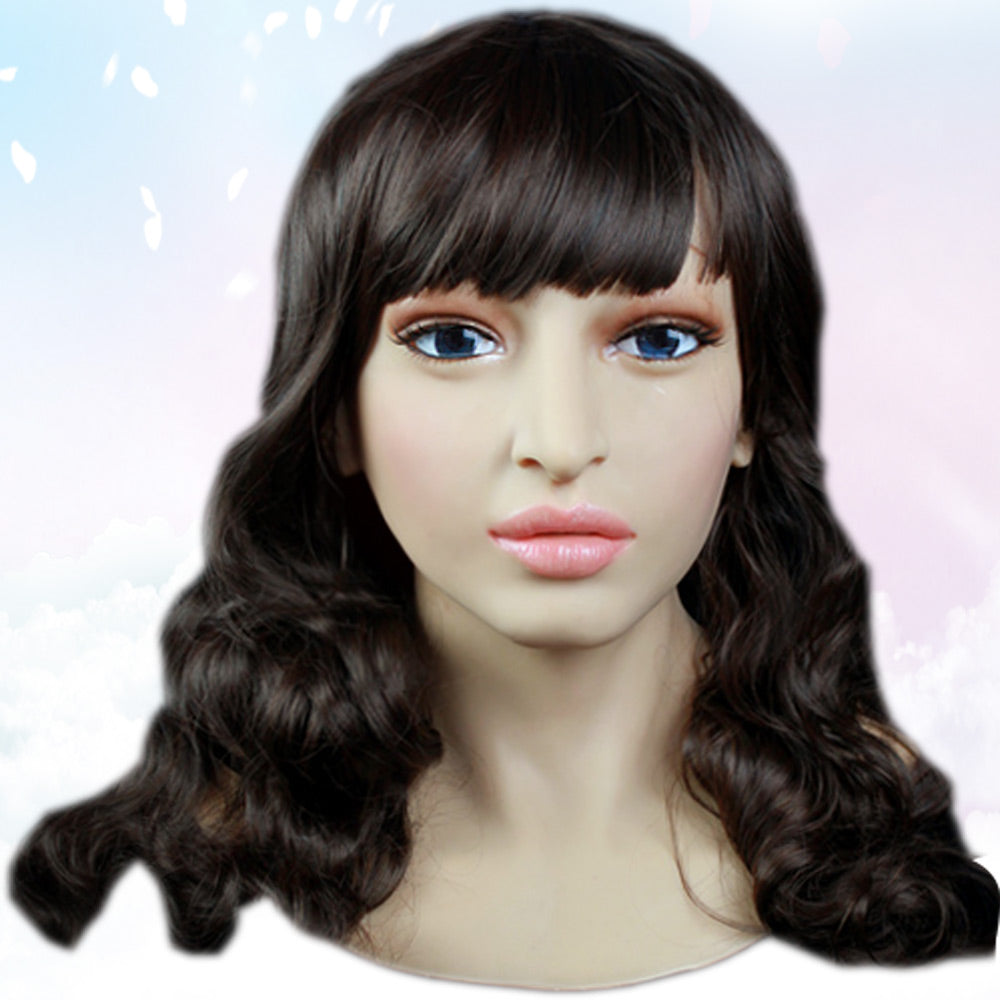 Premium Silicone Realistic Female Beauty Face Costume Mask For Women