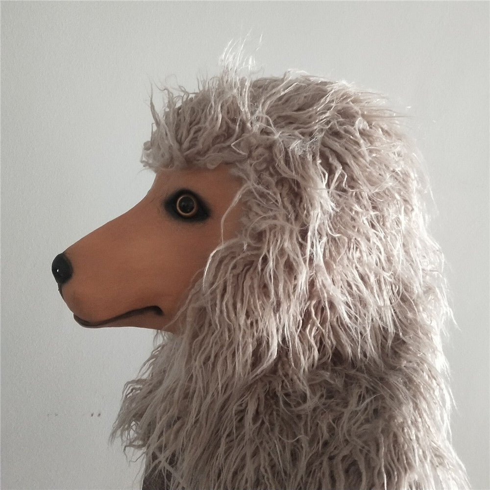 Masque en Latex pour adulte, tête complète, tête d'animal, masque d'halloween, Costumes de luxe