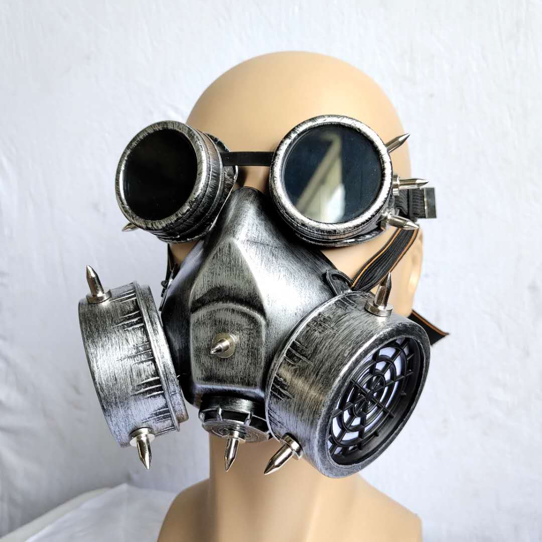 Masque de Costume respirateur à gaz Steampunk Dooms Day Halloween mascarade Cosplay