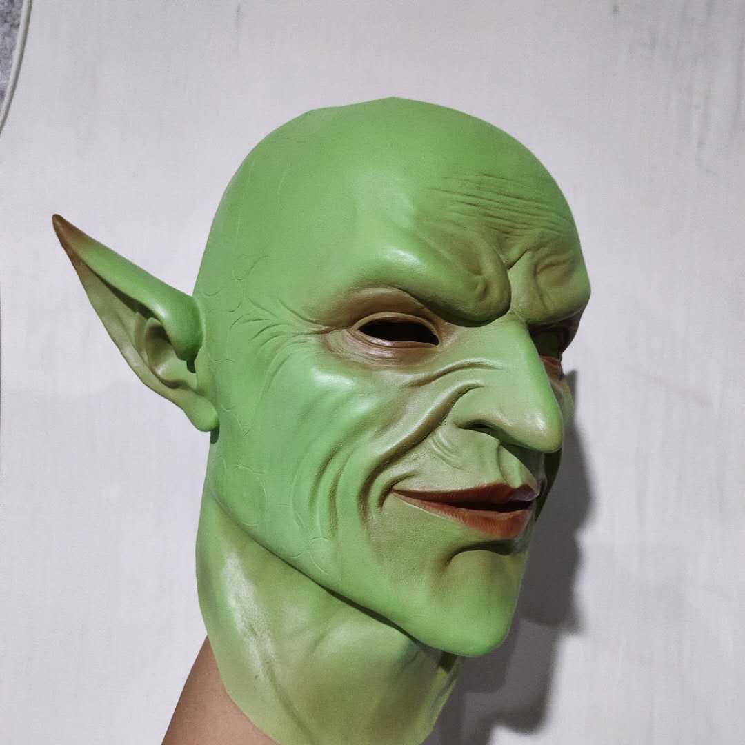 Masque en Latex pour Halloween, Costumes de Cosplay de film, tête complète