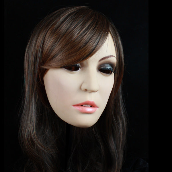 Premium Silicone Realistic Beauty Face Costume Mask For women For Cosplay
