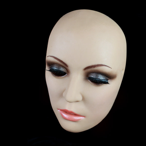 Premium Silicone Realistic Beauty Face Costume Mask For women For Cosplay