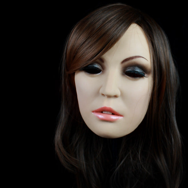 Premium Silicone Realistic Beauty Face Costume Mask For women For Cosplay
