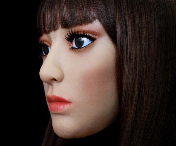 Premium Silicone Realistic Beauty Face Costume Mask For women For Cosplay