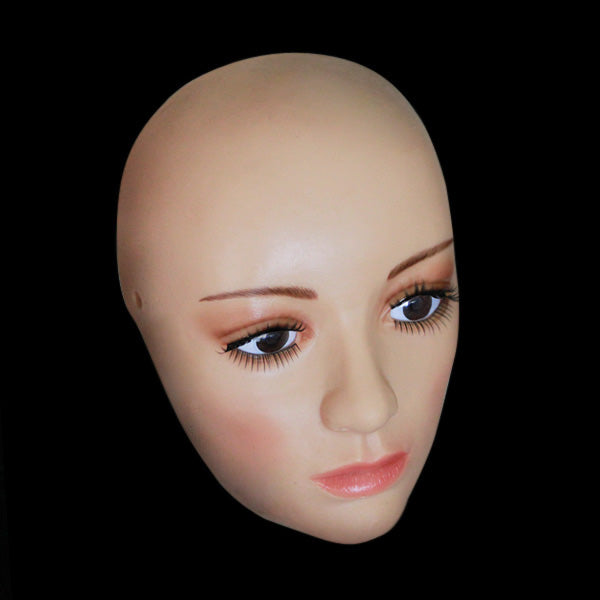 Premium Silicone Realistic Beauty Face Costume Mask For women For Cosplay