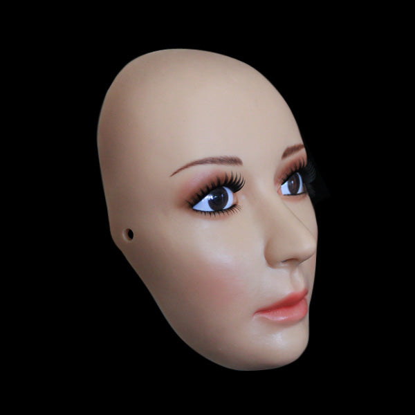 Premium Silicone Realistic Beauty Face Costume Mask For women