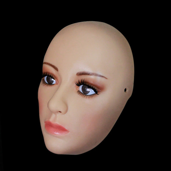 Premium Silicone Realistic Beauty Face Costume Mask For women For Cosplay