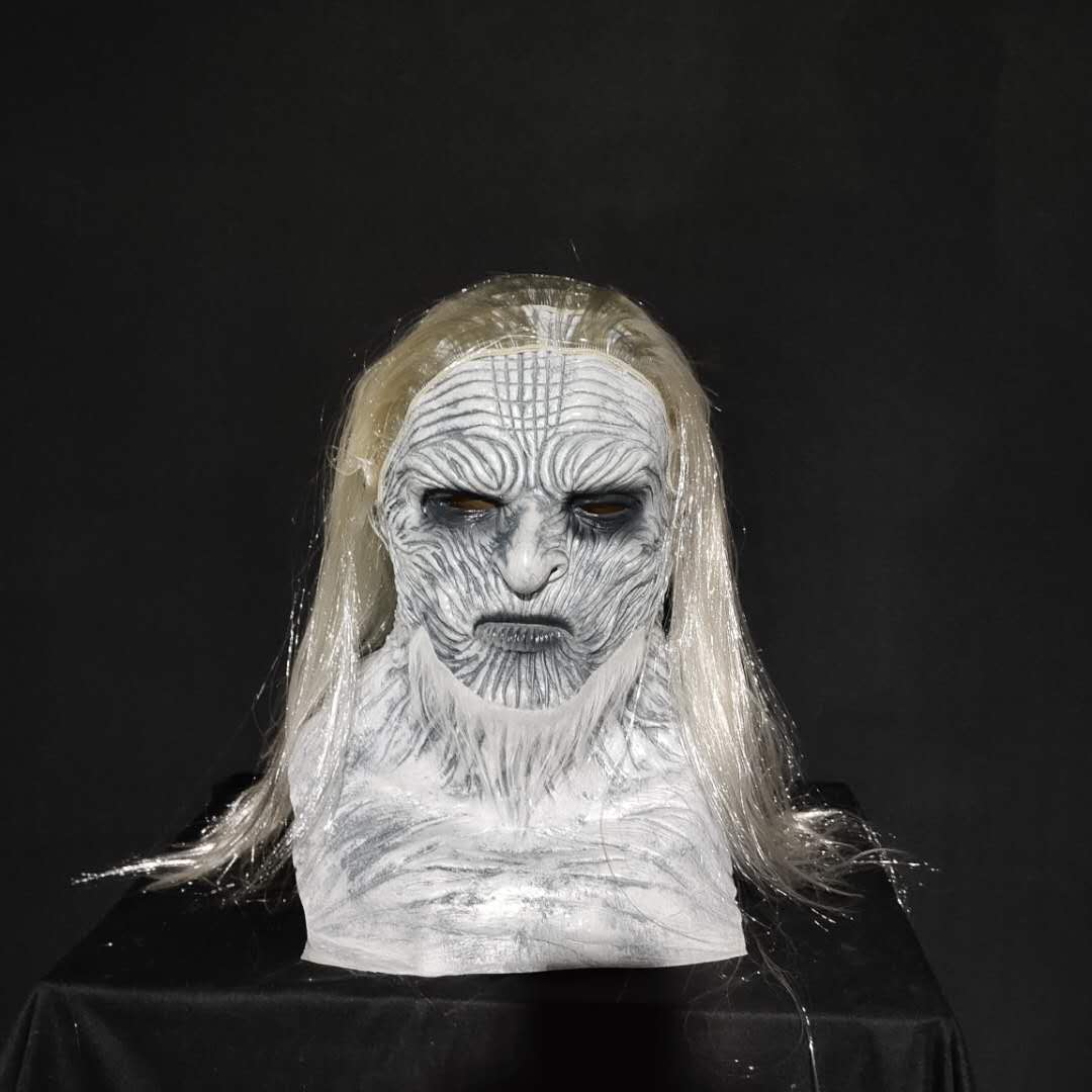 Night's King Latex Mask Cosplay Prop Soft Emulsion Masks For Halloween Party