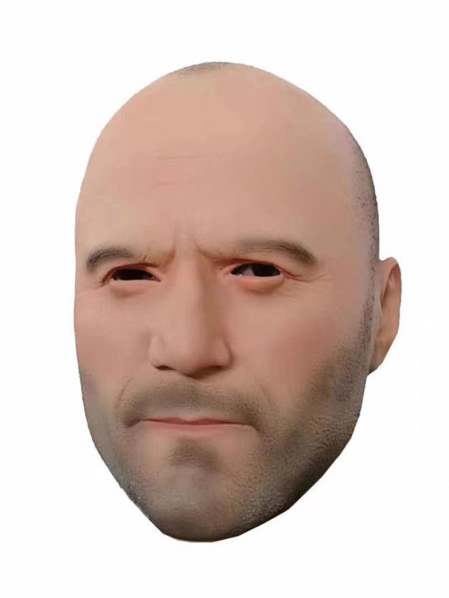 Mascarade Halloween Latex Jason Statham Vin Diesel masque carnaval fête jeu de rôle
