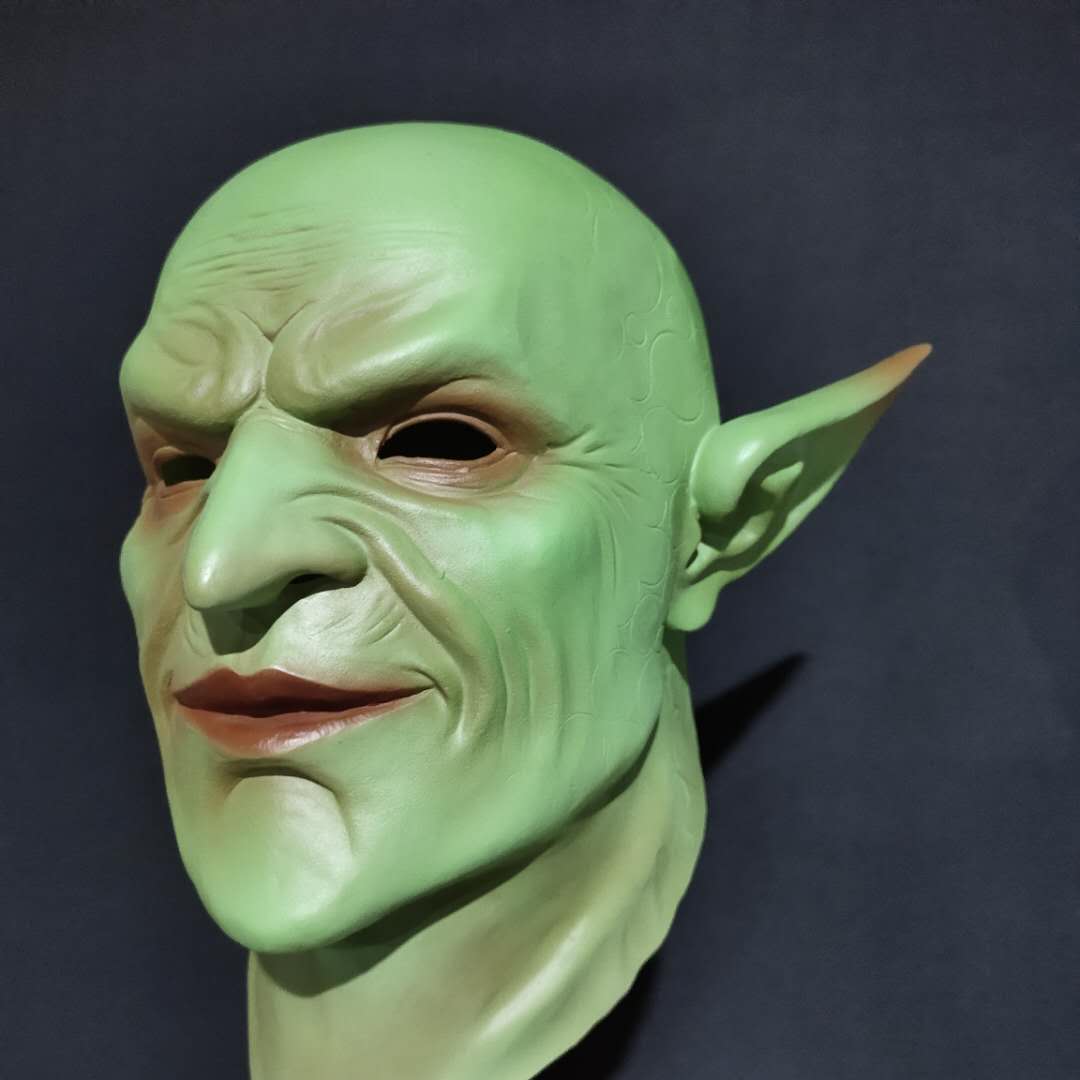 Masque en Latex pour Halloween, Costumes de Cosplay de film, tête complète