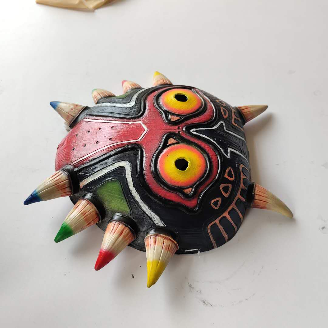 The Legend of Zelda Majora's Mask Latex Face Decoration Cosplay Costumes Props for adults