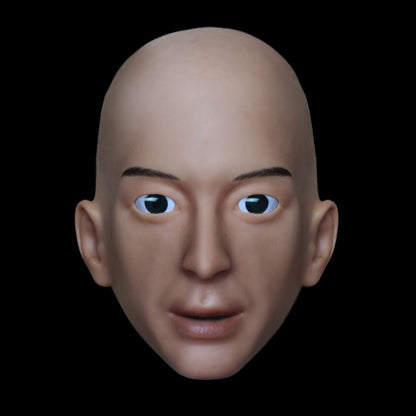 Premium Silicone Realistic Male Face Costume Mask For Men For Cosplay