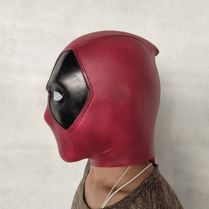 Deadpool Full Head  Latex Mask