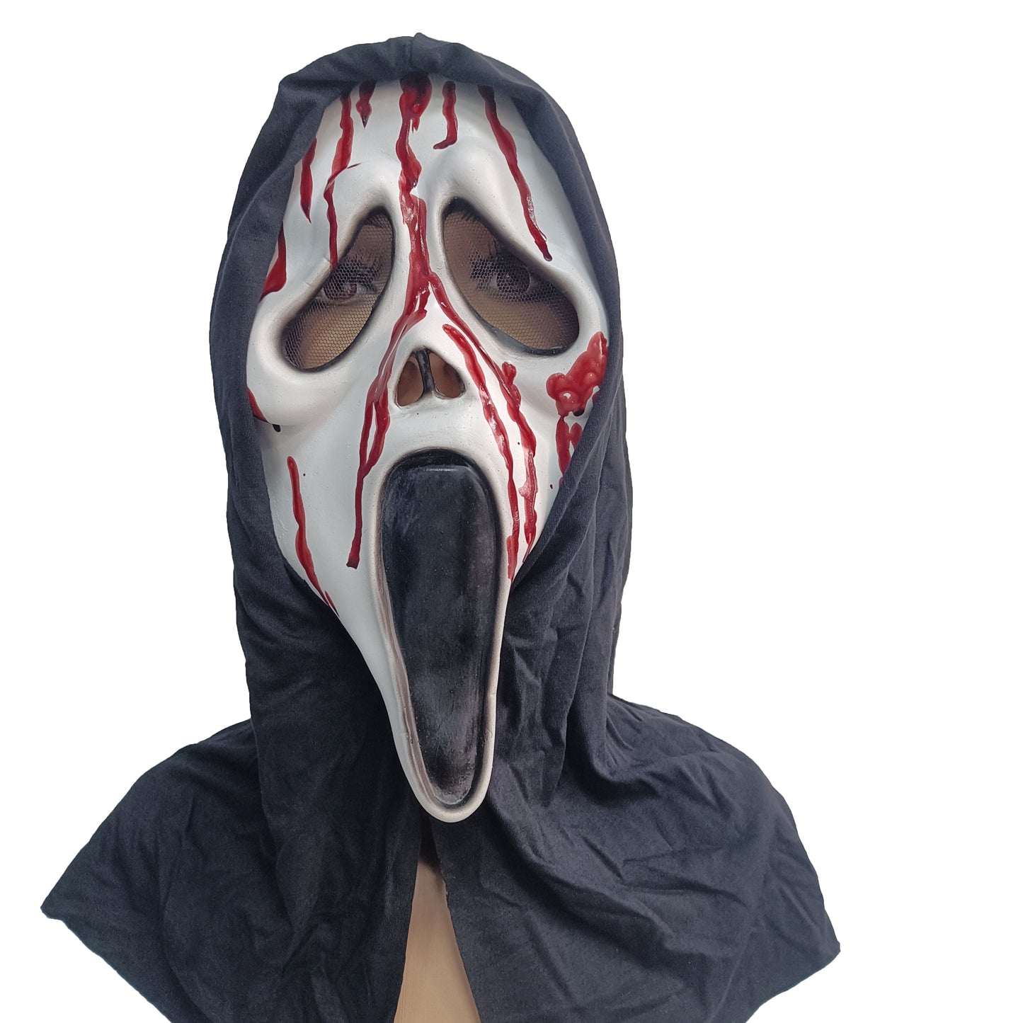 Halloween Scream Latex Mask Horror Full Head  Cosplay Headgear