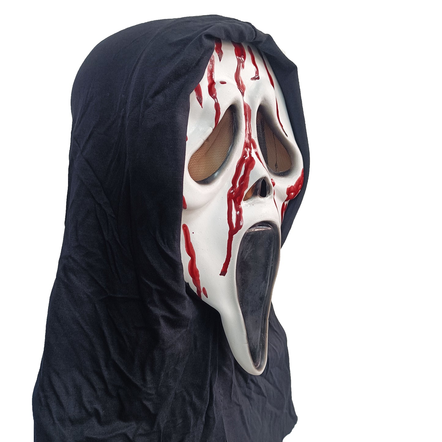 Halloween Scream Latex Mask Horror Full Head  Cosplay Headgear