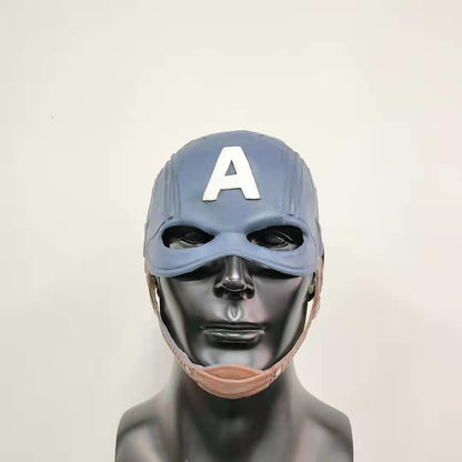 Captain America Steve Rogers Maske Latex Captain America Helm