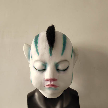 Die Avatar-Baby-Latex-Maske, Maskerade, Film, Cosplay, Kostüm-Requisiten