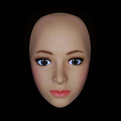 Premium Silicone Realistic Beauty Face Costume Mask For women For Cosplay