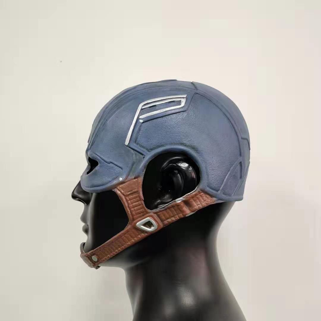 Captain America Steve Rogers Maske Latex Captain America Helm