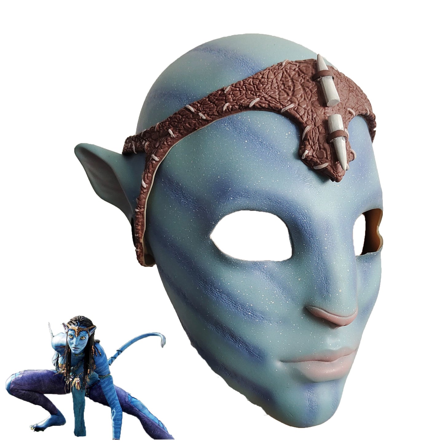 Avatar Male Masquerade head Mask Halloween party Cosplay Costume Props