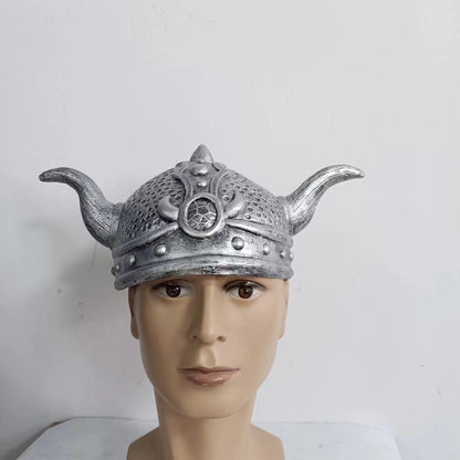 The Paper Magic Group Viking Helmet Halloween Mask 1999 Vintage Rare