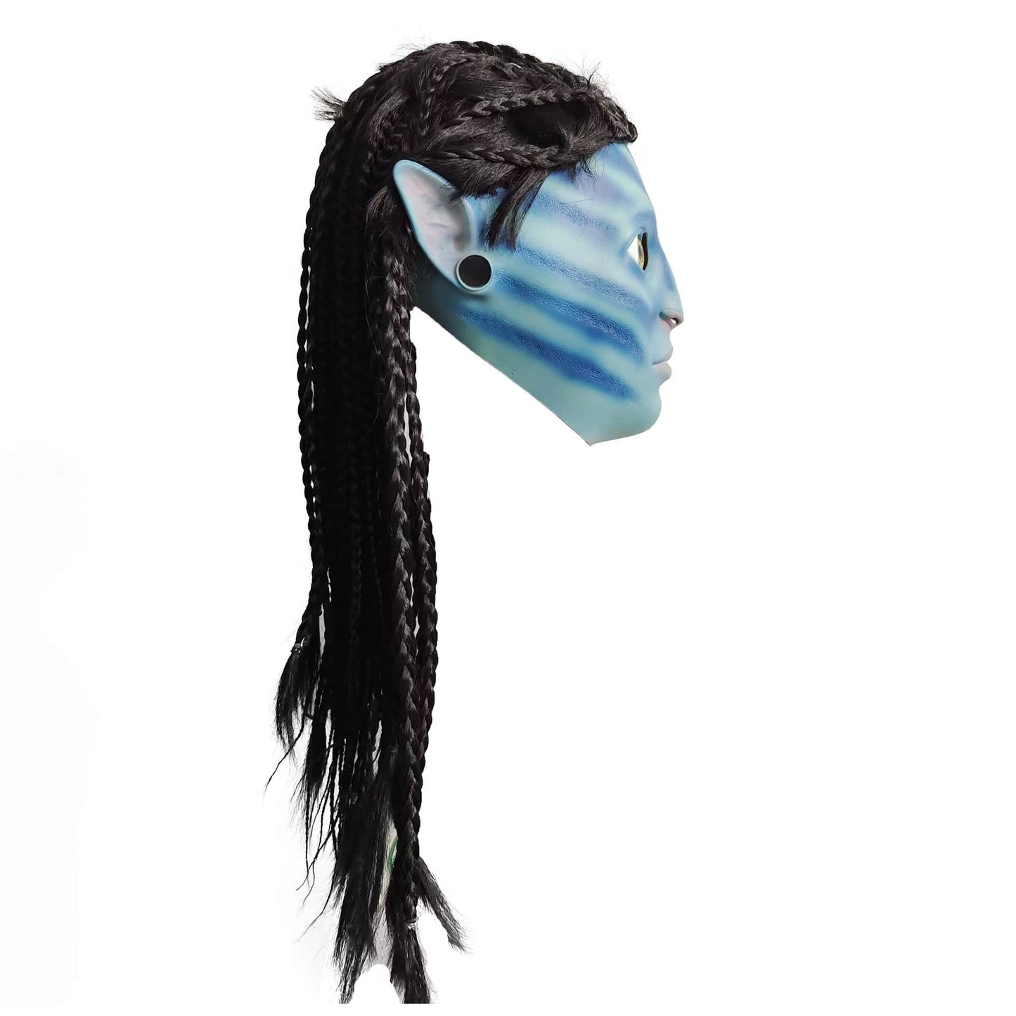 Avatar Female Masquerade head Mask Movie Cosplay Costume Props