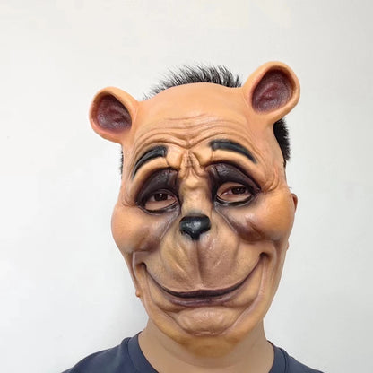 Disney Winnie The Pooh  Mask Latex Cosplay Winnie Face Mask