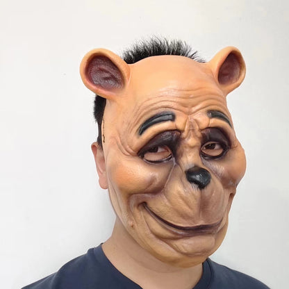 Disney Winnie The Pooh  Mask Latex Cosplay Winnie Face Mask