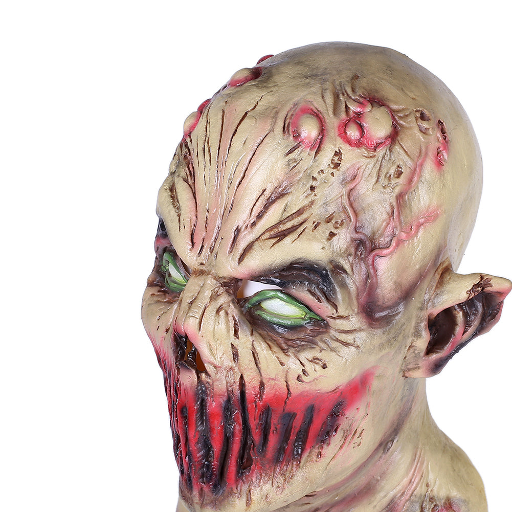 The mouth-less monster Halloween Terror Full Head Latex Mask