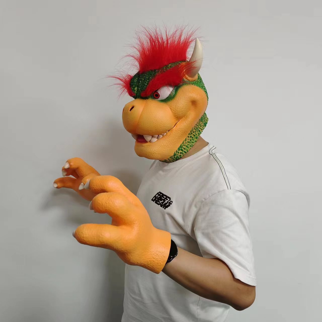 "Die Simpsons Bart Kostüm Latexmaske für Erwachsene Einheitsgröße"